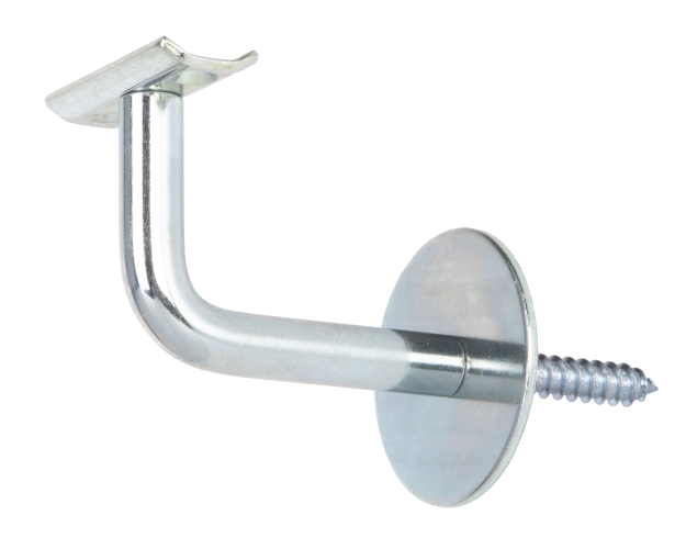 TC100 Zinc Plated Handrail Bracket Curved Top