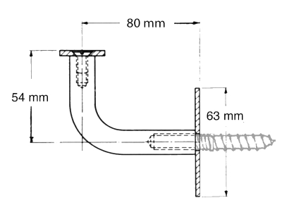 Matco TC100 Handrail Bracket Spec