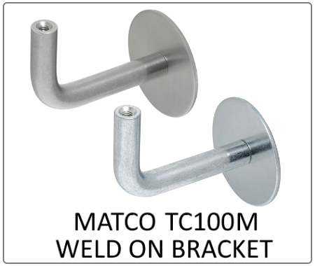 Matco Weld On - No Top Plate handrail bracket range